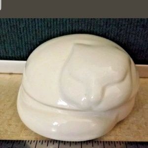 SOLD...SOLD......RARE NANCY LOPEZ TRINKET BOX CAT
